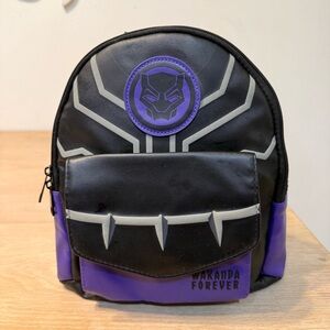 Marvel Black Panther Backpack with Black and Gray Accents